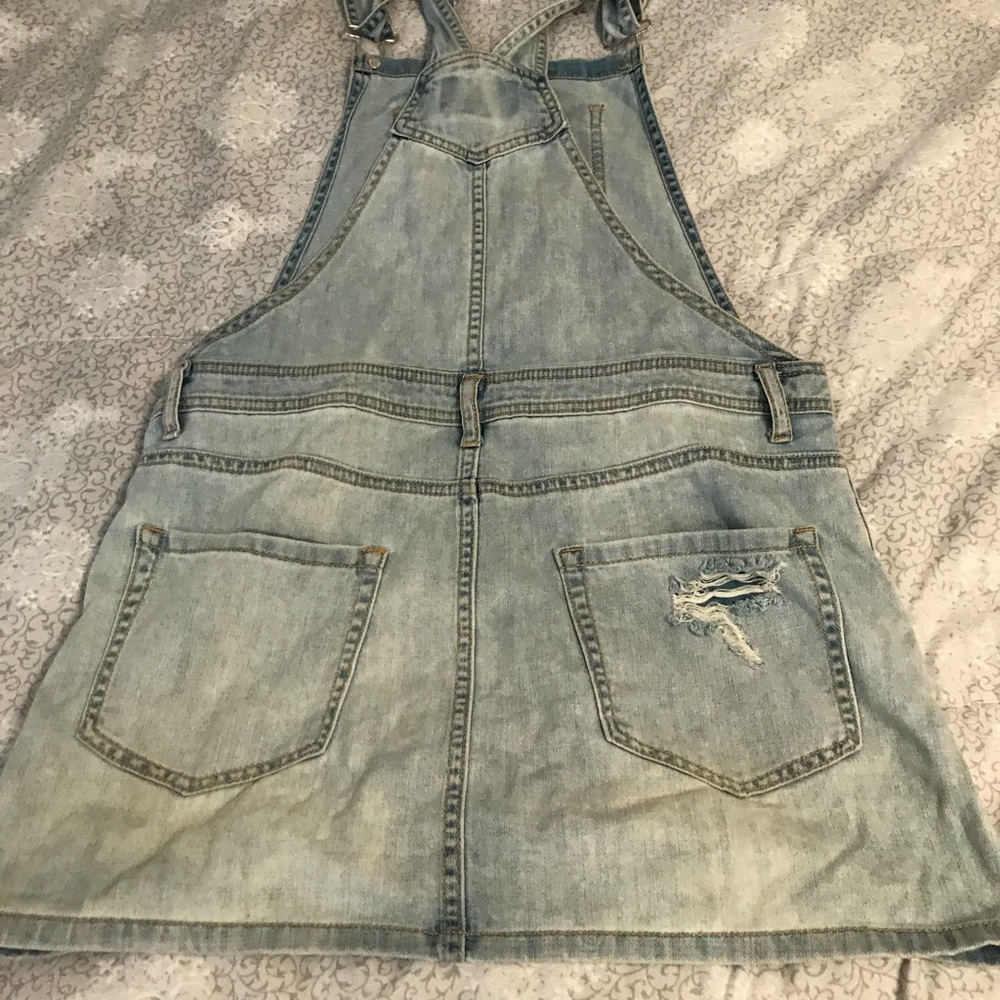 Jean overall shirt